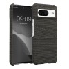 Husa Kwmobile pentru Google Pixel 8, Gri, Textil, KWM0000209J002C, Plastic, Carcasa
