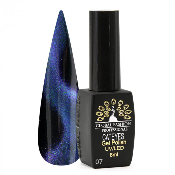 Oja semipermanenta 24D Cat Eye 8ml, 07