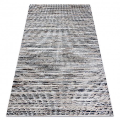 Covor OHIO CF50A melanj - structural două niveluri de l&acirc;nă crema / bej, 80x150 cm