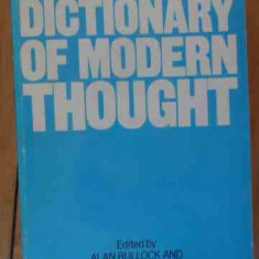 The Fantana Dictionary Of Modern Thought - Alan Bullock, Oliver Stallybrass ,529964