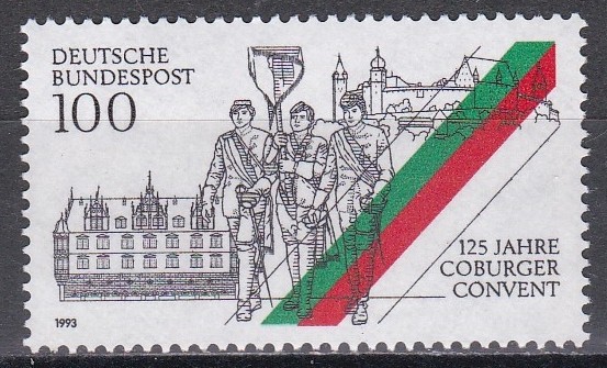 Germania 1993 - 125 de ani de la Convenția de la Coburger, MNH