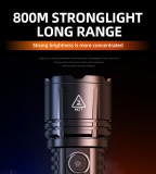 Lanterna LED Superfire Y20, 1200lm, 800M, 3700mAh incarcare USB-C, 20W, Supfire