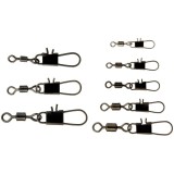 Agrafa cu Vartej Daiwa Emerillon Snap Swivel C, 20buc/plic (Marime vartej: 14)