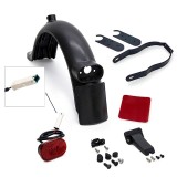 Cumpara ieftin Aripă - spate cu suport din plastic 8.5/10, pentru trotineta electrică Xiaomi M365 / Essential / 1S /Pro / Pro 2 | Motorevolution