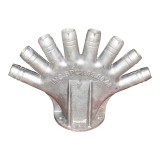 Corp absorbtie exhaustor SPC 6, distribuitor aer tip mansa cu 8 degete