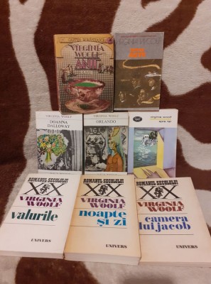 VALURILE/NOAPTE SI ZI/CAMERA LUI JACOB/DOAMNA DALLOWAY/ORLANDO-VIRGINIA WOOLF foto