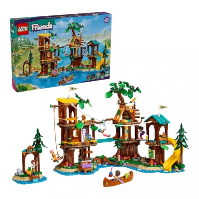 LEGO FRIENDS CASA DIN COPAC DIN TABARA DE AVENTURI 42631 foto