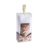 Crema picioare parfumata sosete cadou Craciun UL cm 8,5x5,5x18 H, 60 ml