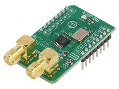 Placă Prototip TDC7200 3,3VDC TDC Click SPI Generator foto