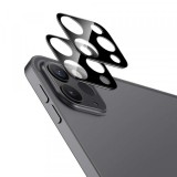 Folie de protectie Camera Spate ESR pentru Apple iPad Pro 13 (2024) / Pro 11 (2022) / Pro 12.9 (2022), Sticla Securizata, Set 2 bucati, Neagra