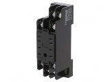 Stativ pentru şină DIN cu cleme şurub 277VAC 8 5A