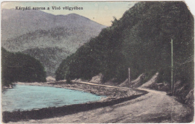 CP Defileul carpatilor in Valea Viseu ND(1916) foto