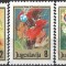 C3760 - Iugoslavia Binefacere Flori 3v.neuzat,perfecta stare