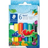 Set 6 bucati plastilina colorata Noris Club,STAEDTLER