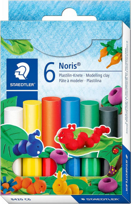 Set 6 bucati plastilina colorata Noris Club,STAEDTLER foto