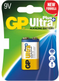 Baterie alcalina UltraPlus GP 9V 1 buc/blister