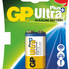 Baterie alcalina UltraPlus GP 9V 1 buc/blister