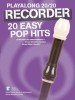 Playalong 20/20 Recorder 20 Easy Pop Hits (Book/Audio Download)
