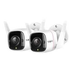 Pachet 2 Camere IP Wi-Fi, 2K, Audio bidirectional, IR 30M - TP-Link Tapo TapoC310P2
