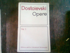 DOSTOIEVSKI - OPERE VOL. 1 foto