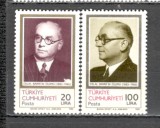 Turcia.1986 Moarte lui C.Bayar-presedinte ST.132