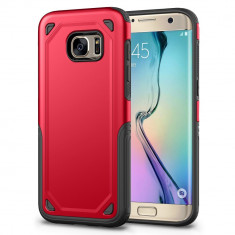 Husa Spate Upzz Sgp Pro Samsung S7 Edge Red foto