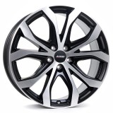 Jante DODGE AVENGER 8J x 18 Inch 5X114,3 et40 - Alutec W10 Racing-schwarz-frontpoliert - pret / buc, 8, 5