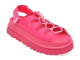 Cumpara ieftin Sandale UGG fucsia, GOLDENGLOW TOGGLE, din piele naturala