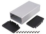 Carcasă cu panou cu lame de fixare 84x160mm IP65