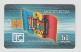 bnk card Cartela telefonica de colectie - Moldova Moldetelcom 50 imp 12/97 - Col:MD-MDT-0001-199712, MV :MOL-M-13