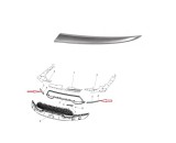 Ornament far DODGE DURANGO, 07.2020-, partea stanga, crom satinat,