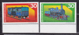 BULGARIA 1991 LOCOMOTIVE SERIE MNH, Nestampilat