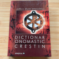 AURELIA BALAN MIHAILOVICI - DICTIONAR ONOMASTIC CRESTIN