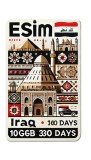 eSIM Iraq 10GB 30Days
