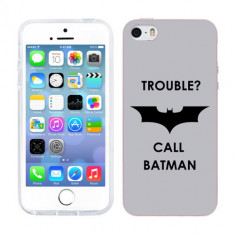 Husa iPhone 5S iPhone 5 Silicon Gel Tpu Model Batman foto