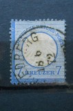 1872 GERMANIA REICH 7 KR. SCUT MIC COTA 117$