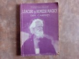 LEACURI SI REMEDII MAGICE DIN CARPATI de CORNEL NICULAE ,1995