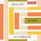 The Urban Quilted Home: 15 Beginner-Friendly Quilt Patterns for Items Around Your Home