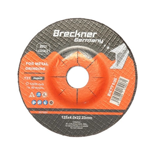 Panza disc flex pentru taiat si polizat metal T27 125x4x22mm Cod: BK77196 Automotive TrustedCars