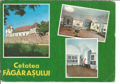 (A) carte postala-FAGARAS-Cetatea foto