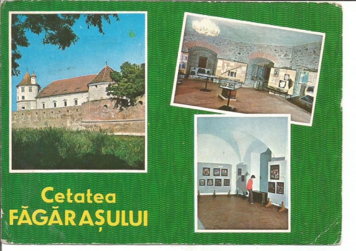 (A) carte postala-FAGARAS-Cetatea