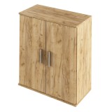 Cumpara ieftin Comoda 2 usi mdf natur stejar artisan Resita 70.6x35x79.5 cm