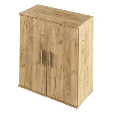 Comoda 2 usi mdf natur stejar artisan Resita 70.6x35x79.5 cm
