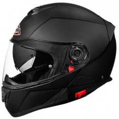 Casca Moto Smk Glide Matt Black MA200 Marimea M SMK0100/17/MA200/M