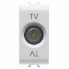 Priza TV de trecere 1M Gewiss Chorus alb GW10363