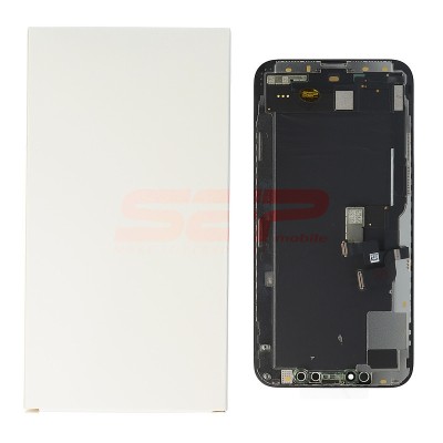 LCD+Touchscreen cu Rama Apple iPhone XS BLACK ORIGINAL REFURBISHED foto