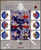 Canada 2002 - Hochei, jucători, All Stars, minicoala neuzata