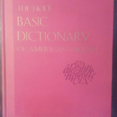 THE HOLT BASIC DICTIONARY OF AMERICAN ENGLISH