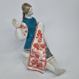 Bibelou portelan rusesc vechi, vintage - Fata