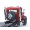Camion Bruder Mack Granite cu Buldoexcavator JCB 4CX - Jucarie Baieti, +3 Ani, Scara 1:16, Plastic ABS, Realist, Compatibil Figurine